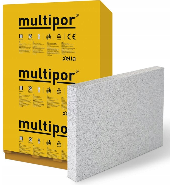 YTONG MULTIPOR M4 14.0 CM, beton komórkowy, gazobeton, pustak, suporeks, siporex firmy Xella , Paleta= 48 sztuk