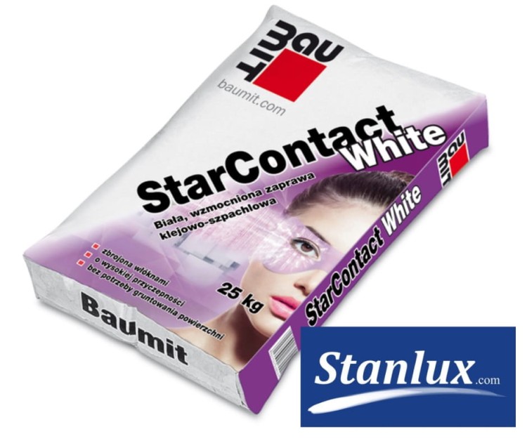 Baumit StarContact White zaprawa klejowo-szpachlowa 25 kg