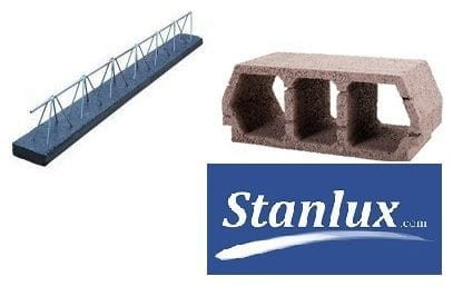 TERIVA BETARD Strop , pustak stropowy, belka stropowa
