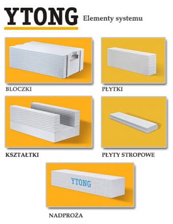 YTONG Belka nadprożowa YN na ścianę o grubości 36,5 cm (YN-130/36,5)